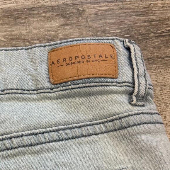 Aeropostale High Waisted Jean Short - Picture 5 of 5